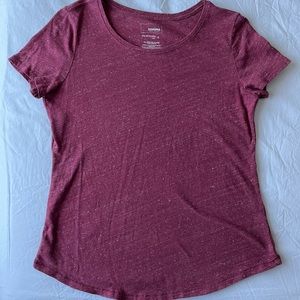 Sonoma The Everyday Tee - Red Heather - Size S